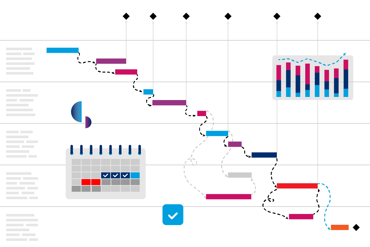 Planning and scheduling illustration